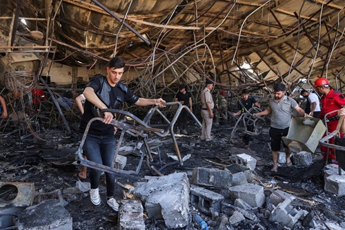 Iraq công bố kết luận điều tra vụ cháy khiến 107 người thiệt mạng